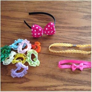 🎸3 for $15🎸GIRL’S HAIR ACCESSORY LOT